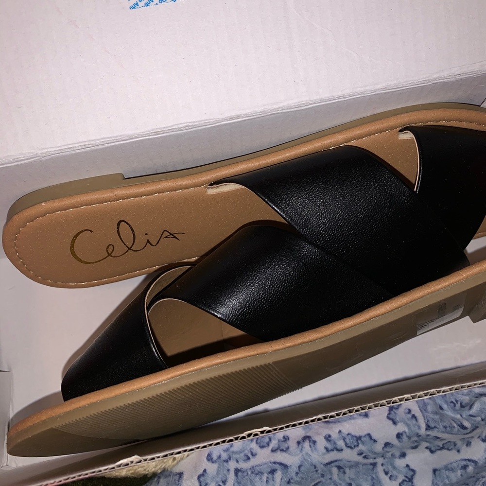 Black sandals